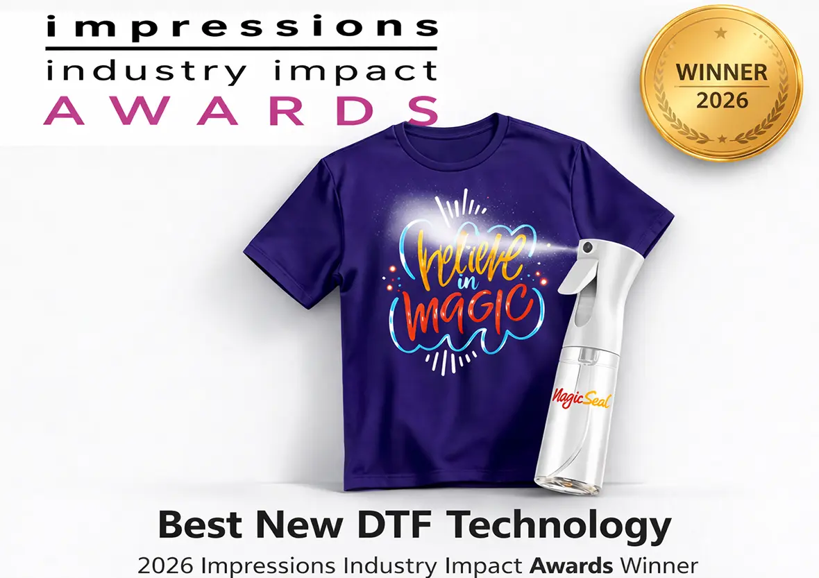 MagicSeal award winner best new DTF technology 2026