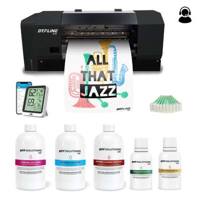 DTF MODEL J 13 DTF Printer (includes DTF Printer with bi-Directional Roll Feeder, White Ink Circulation System, Vacuum, RIP Software, Training and Onboarding)