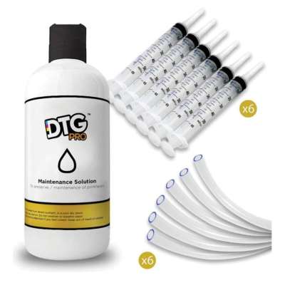 DTF Printhead Maintenance Kit - for the maintenance of printheads (includes 100ml maintenance solution, accessories and instructions)