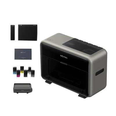 eufyMake E1 3D-Texture UV Printer - UVDTF Roll-to-Film Bundle for long banners, decals, boards, etc. (with Starter Kit)