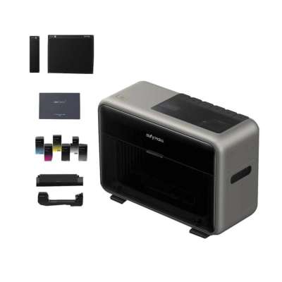 eufyMake E1 3D-Texture UV Printer - Deluxe Bundle (Rotary, Laminator, Starter Kit)