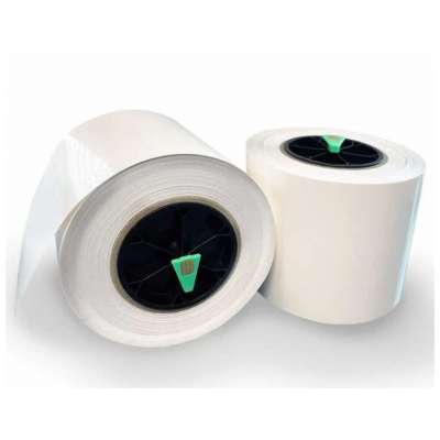 Clear Frosted PET Roll for IColor 250 - Non Die Cut (4.72 in X 150 ft) (120mm x 46m) 1 Pack