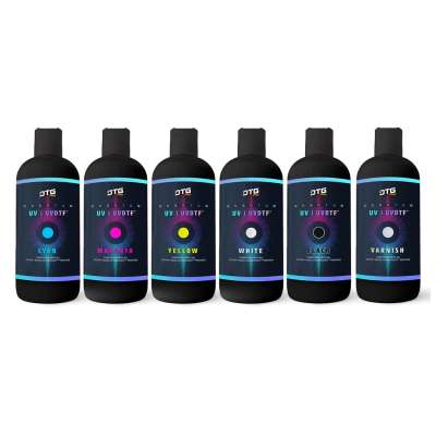 quantum UV / UVDTF Ink For Epson engines (for use with Epson XP600 / TX800 / 1390 / I1600 / I3200 UVMAX / UVMAX DUAL / UVDTF GENESIS)