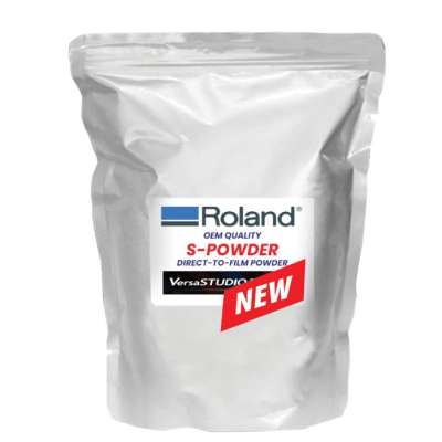 Roland DTF Powder for Roland DTF Printers (Roland BY-20, BN-20D and TY-300 / TY-300i)- S-Powder, White