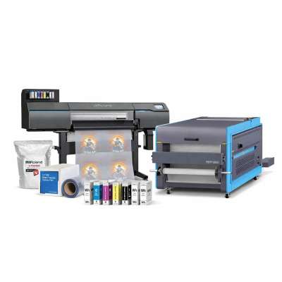 Roland TY-300i Direct to Film (DTF) 30 Wide Roll Printer DTF, Cutter, RIP, Roland Shaker with Integrated HEPA and Charcoal filtration system, Supplies (Bundle 3)