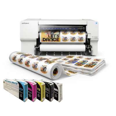 Roland BN2-30 Desktop 30 Eco-Solvent Printer and Cutter w/ CMYKW Inks