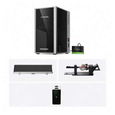 xTool F2 ULTRA MOPA Professional Hybrid Engraving System (Multi-Material Edition) - Deluxe Bundle