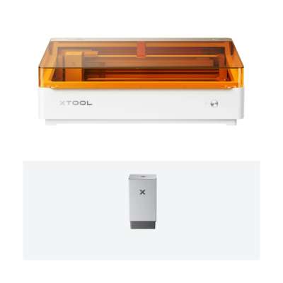 xTool M2 20W Color Craft Laser Cutter, Engraver and Printer (Color Craft Bundle)
